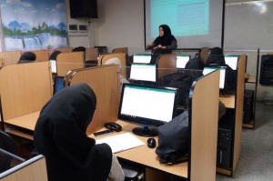 دروس مجازی در دانشگاه الزهرا