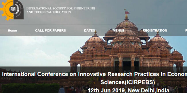 کنفرانس بین المللی شیوه های نوین پژوهشی در اقتصاد و کسب وکار