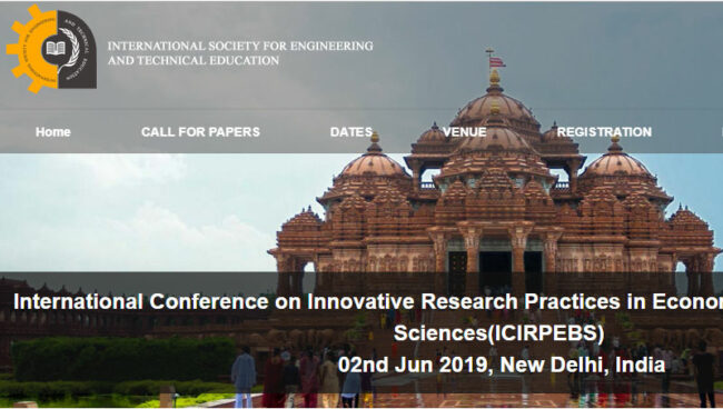 کنفرانس بین‌المللی شیوه‌های نوین پژوهشی