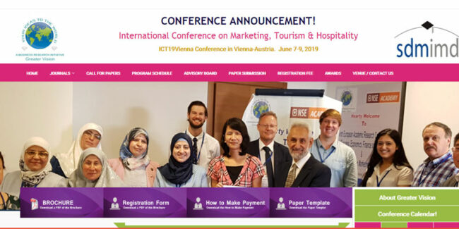 کنفرانس بین المللی در رابطه با بازاریابی و گردشگری