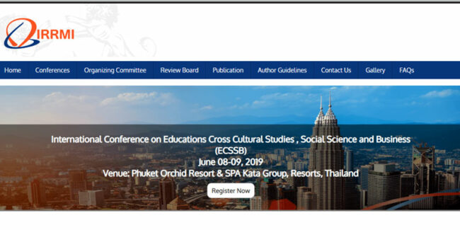 کنفرانس بین المللی مطالعات فرهنگی، علوم اجتماعی و تجاری