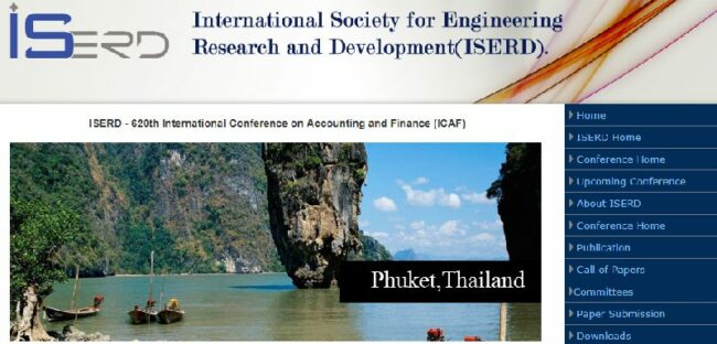 puket 620 امین کنفرانس بین المللی حسابداری و مالی
