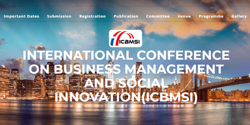 کنفرانس بین‌المللی مدیریت کسب و کار و نوآوری اجتماعی (ICBMSI)