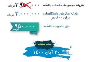 تخفیف باشگاه دانشگاهیان