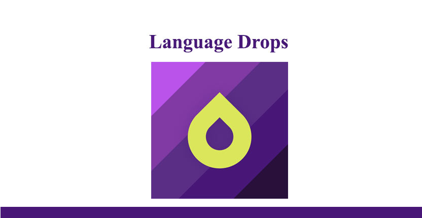 Language Drops