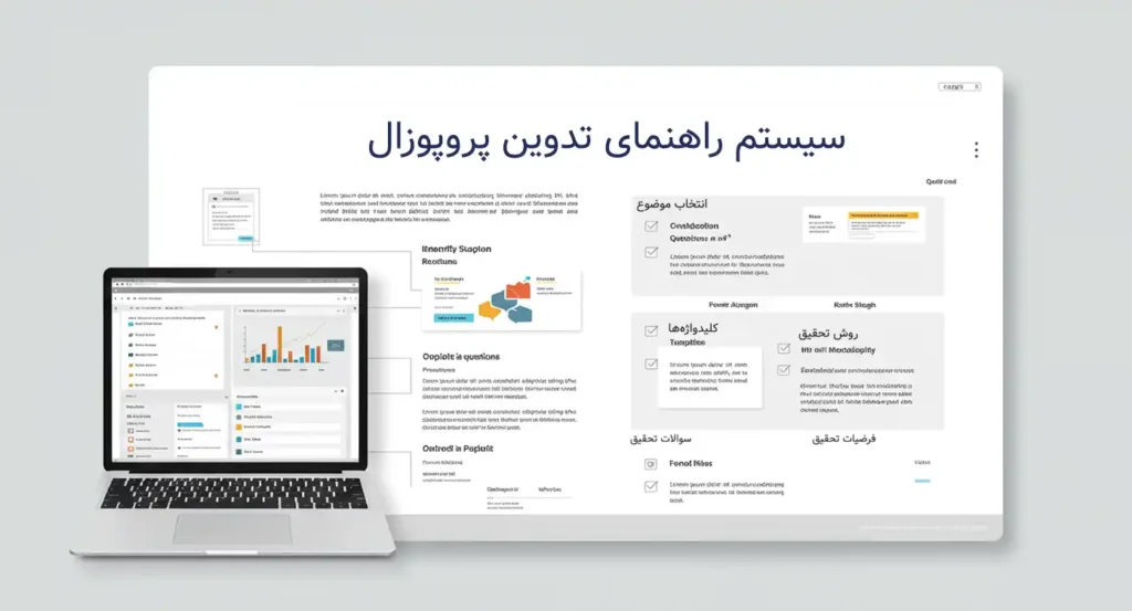 سامانه راهنمای تدوین پروپوزال