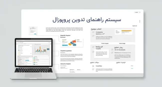 Thesis System سامانه راهنمای تدوین پروپوزال