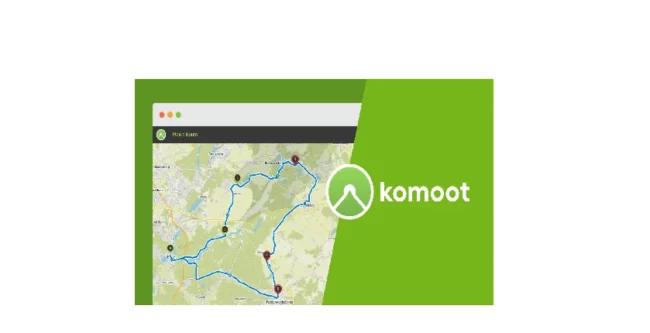 Komoot, a navigation app Komoot ؛ اپلیکیشن مسیریاب