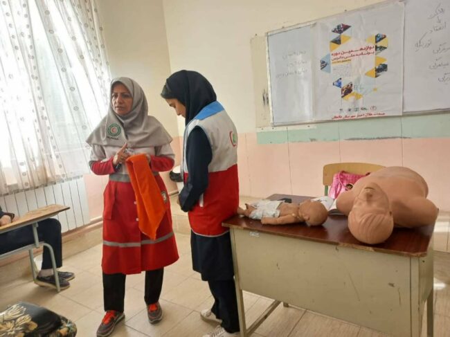 Rescue skills دانشآموزان سمنانی در طرح دادرس