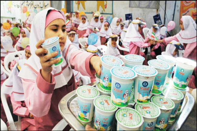 free milk شیر رایگان