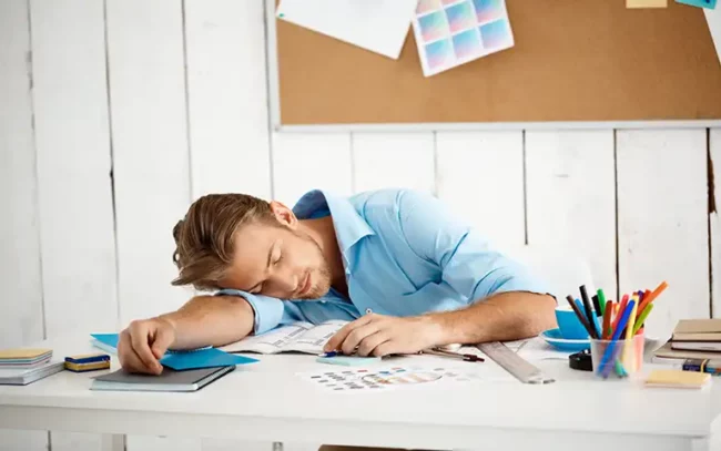 sleeping خواب کافی دانشآموزان
