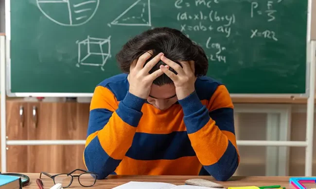stressed-young شروع دبیرستان