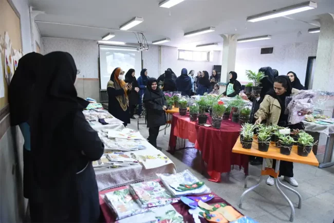 students fair نمایشگاه دستاوردهای دانشآموزان استثنایی