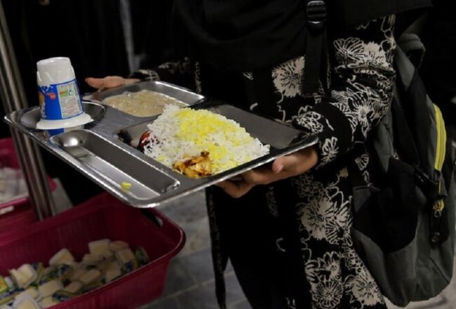 کیفیت تغذیه دانشجویان