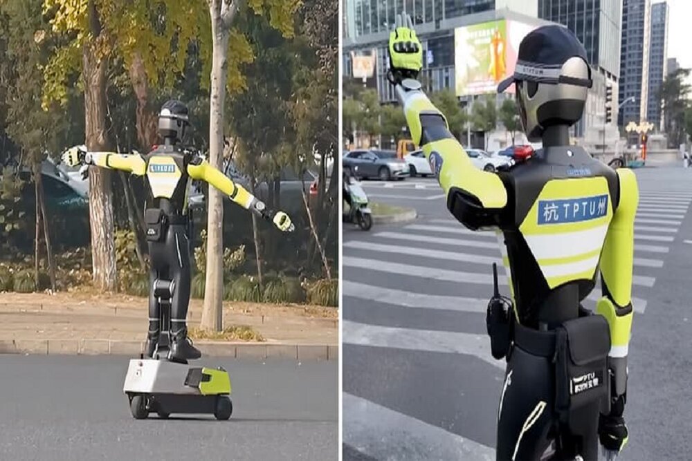 پلیس راهنمایی و رانندگی رباتیک را ببینید