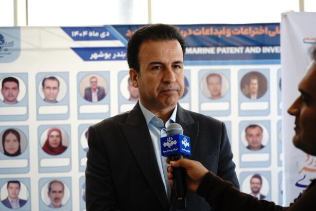 بوشهر نقطه عطف نوآوریهای دریایی کشور است