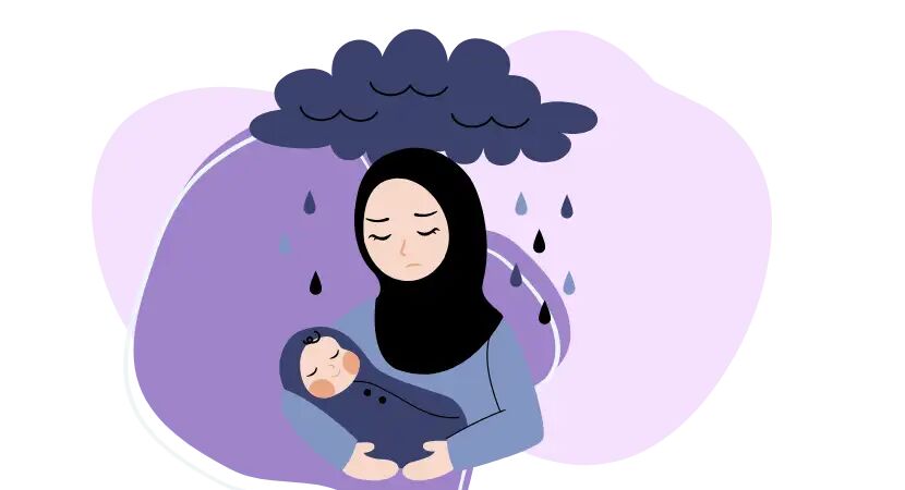 چگونه از مادر مبتلا به افسردگی یا اضطراب پس از زایمان حمایت کنیم