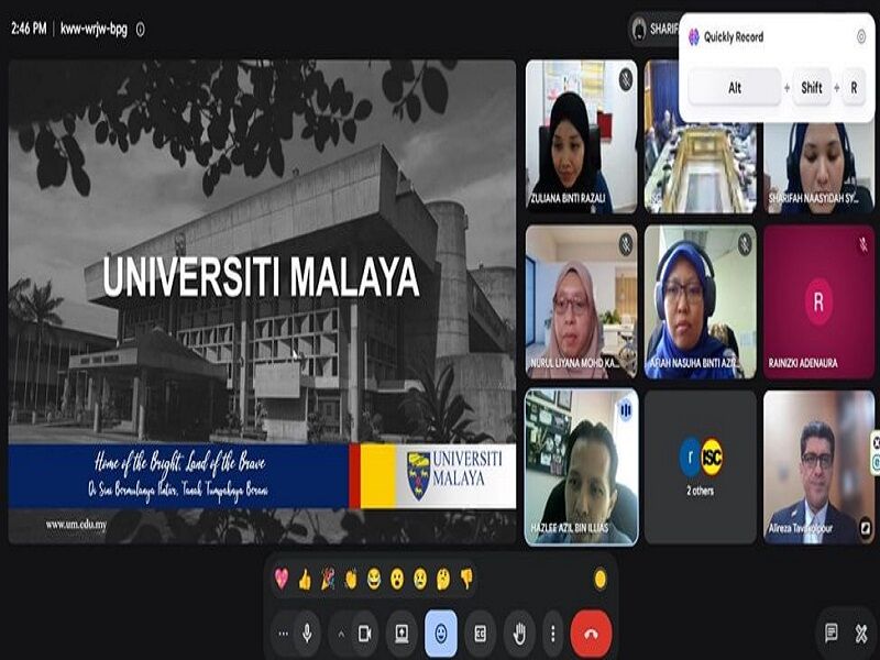 لزوم استقرار پایگاههای بینالمللی ISC در دانشگاههای برتر مالزی